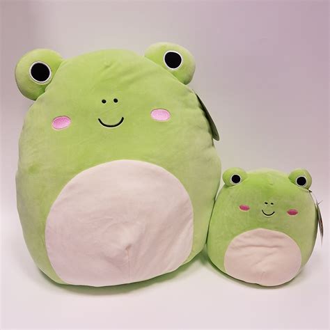 1 Pieces Kellytoy Squishmallow 16" Wendy the Frog Super Soft Plush Toy ...