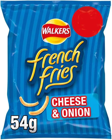 Walkers French Fries Cheese & Onion Snacks 54g-Food : Amazon.co.uk: Grocery