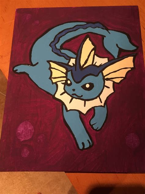 Vaporeon painting by TheNinjaMudkip on DeviantArt