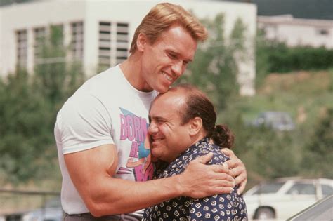 Arnold Schwarzenegger and Danny DeVito share Twins reunion