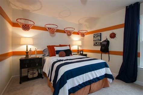 17 Inspirational Ideas For Decorating Basketball Themed Kids Room | Boys room design, Boys ...