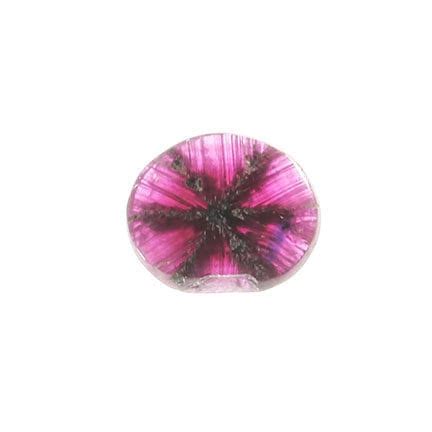 Trapiche Ruby (with a blue Sapphire stripe!) / Locality - Mong Hsu ...