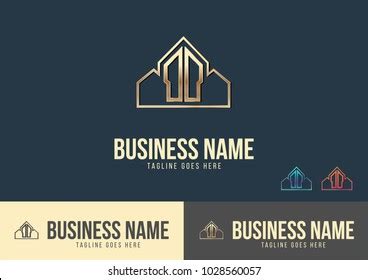 Property Logo Template Design Vector Illustration Stock Vector (Royalty ...