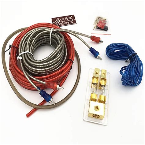 Car Audio Subwoofer Sub Amplifier Amp Wiring Kit Set Power Installation ...