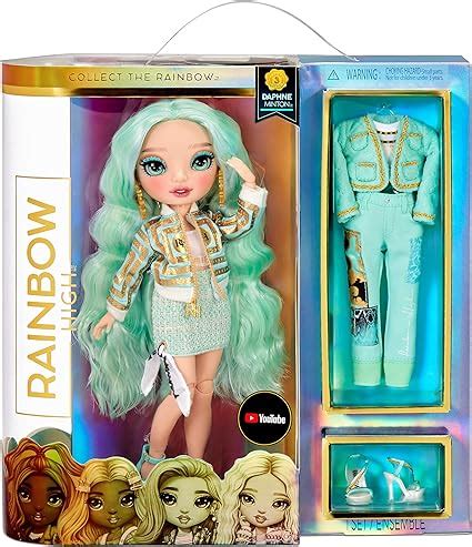 Rainbow High 575764EUC Fashion Collectable Toy for Kids-with 2 Outfits to Mix & Match and Doll ...