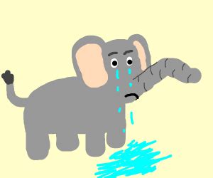 Elephant Crying - Drawception