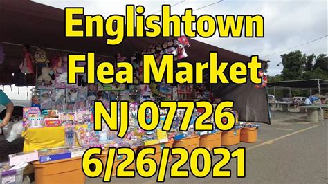 Englishtown Flea Market NJ Walking Tour - YouTube