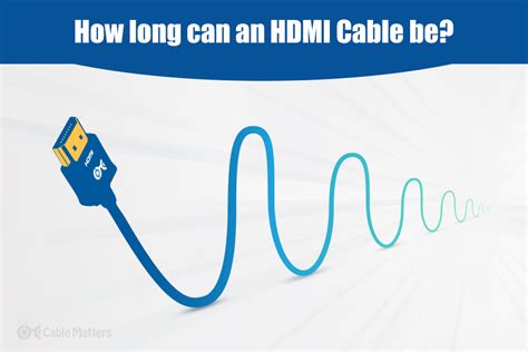 How Long Can an HDMI Cable Be? - HDMI Cable Max Length