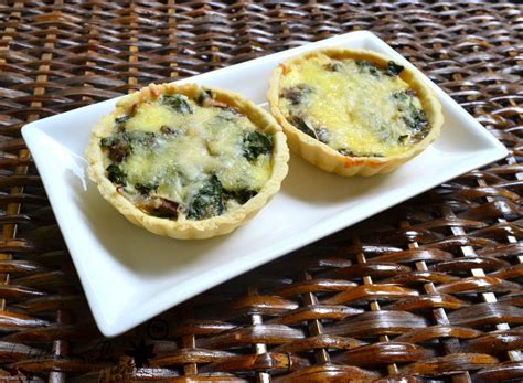 Spinach Mushroom Quiche