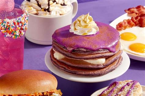 IHOP’s ‘Wonka’ Menu Includes Purple Pancakes