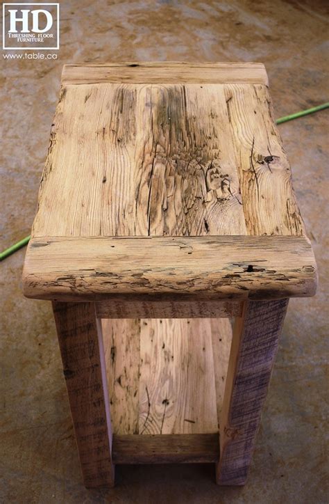 Reclaimed Wood End Tables | Blog