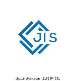 Jis Letter Logo Design On White Stock Vector (Royalty Free) 2182394651 ...