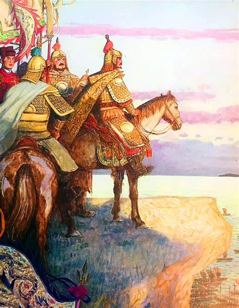 Chinese general and cavalrymen of the Ming Dynasty Fantasy Concept Art, Fantasy Art, Background ...