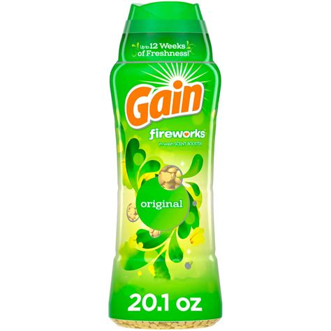 Gain Fireworks, Original, 20.1 oz In-Wash Scent Booster Beads - Walmart.com - Walmart.com