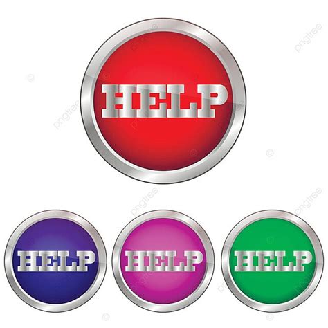 Vector Button Help Help Menus Vector Action Vector, Menus, Vector, Action PNG and Vector with ...