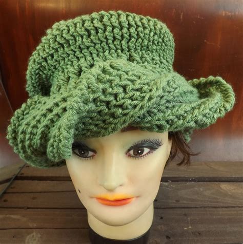 Unique Etsy Crochet and Knit Hats and Patterns Blog by Strawberry Couture : Crochet Hat Womens ...