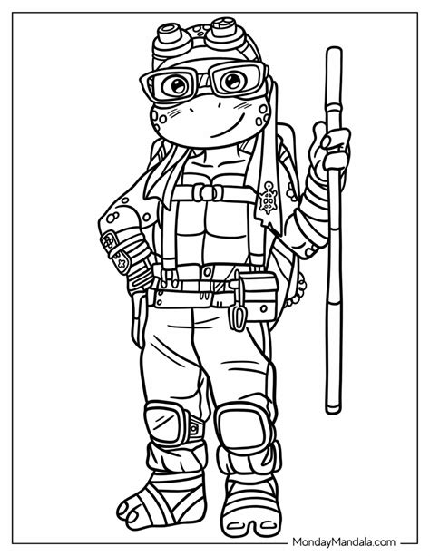 30 Ninja Turtles Coloring Pages (Free PDF Printables)