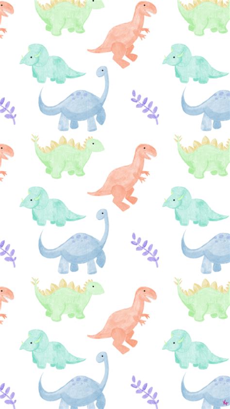 Cute Dinosaur Iphone Wallpaper