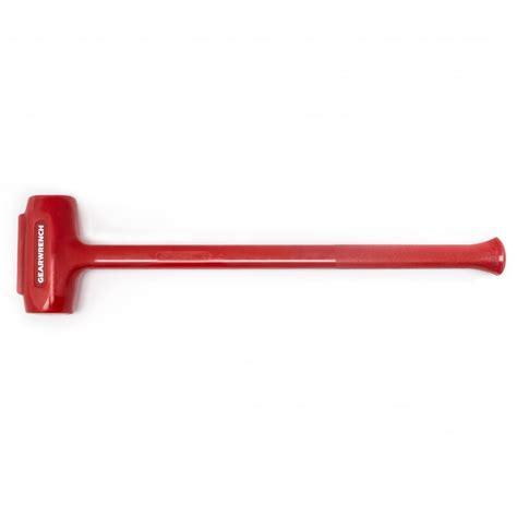 Gearwrench Red One-Piece Sledge Head Dead Blow Hammer 9lbs 69-551G ...