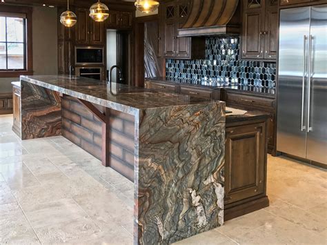 How to use a waterfall countertop to make an awesome kitchen