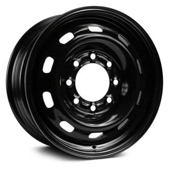 17 Inch Steel Wheels | Black, Truck, Original Rims — CARiD.com