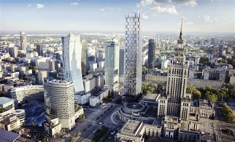 Skyscraper, Warsaw City Centre, Poland on Behance