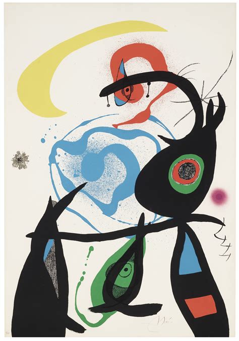 JOAN MIRÓ (1893-1983), Plate 8, from Oda a Joan Miró | Christie’s