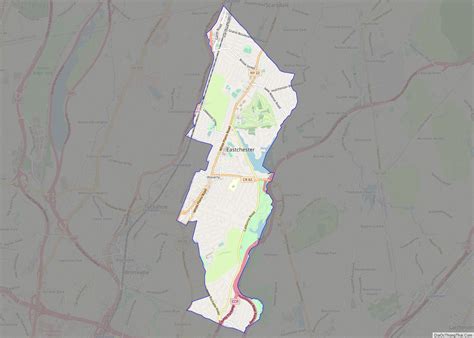 Map of Eastchester CDP