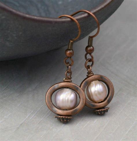 Deep Sea Pearl DIY Earrings | AllFreeJewelryMaking.com