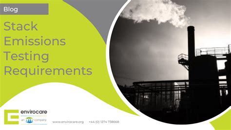 Stack Emissions Testing UK Requirements | Envirocare