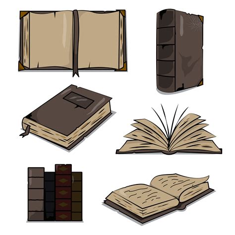 Antique Book Vector Art, Icons, and Graphics for Free Download