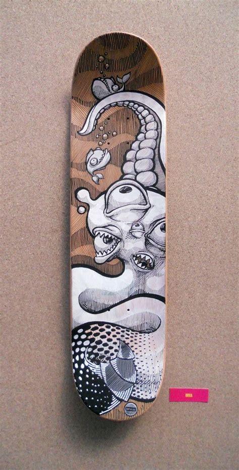 40 DIY Skateboard Deck Art Ideas To Look Extra Cool