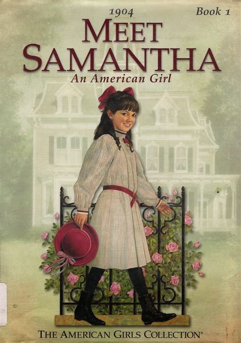 American Girl Outsider: Book Blather Book Reviews: Meet Samantha: An American Girl