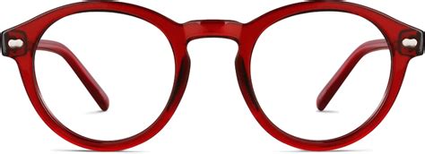 Red Round Glasses #125518 | Zenni Optical