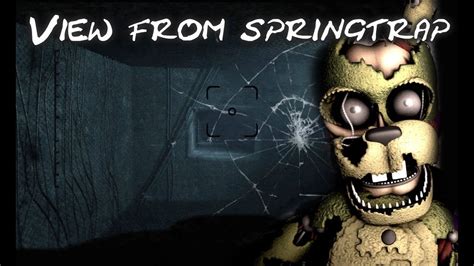 [FNAF/SFM] FNAF 6 Springtrap Office Jump Scare - view from animatronic ...