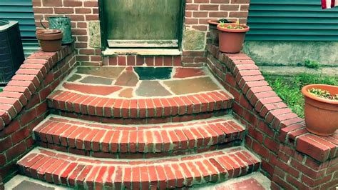 Removing And Repairing Brick Steps - YouTube