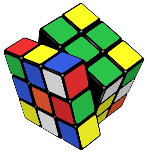 File:Rubik's cube.svg - Wikimedia Commons
