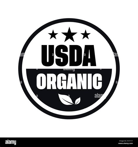 USDA organic logo, badge vector Stock Vector Image & Art - Alamy