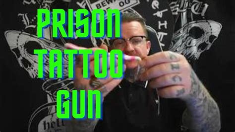 MAKING A PRISON TATTOO GUN #viral #tattoo #prisonlife #contrabandpolice ...