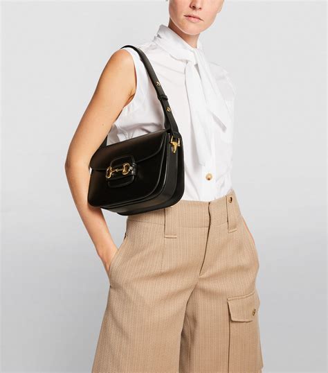 Gucci Leather Gucci Horsebit 1955 Shoulder Bag | Harrods US