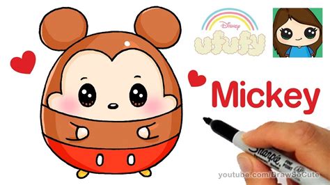 How to Draw Mickey Mouse Easy Disney Ufufy