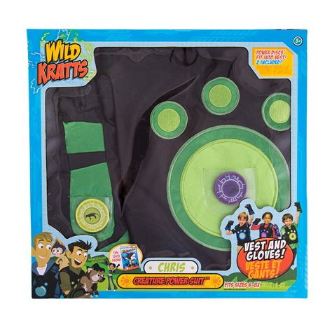 Wild Kratts Creature Power Suit, Chris - Large 6-8X - Includes Vest ...