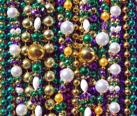 Mardi Gras Beads — Stock Photo © ConchImages #2446186