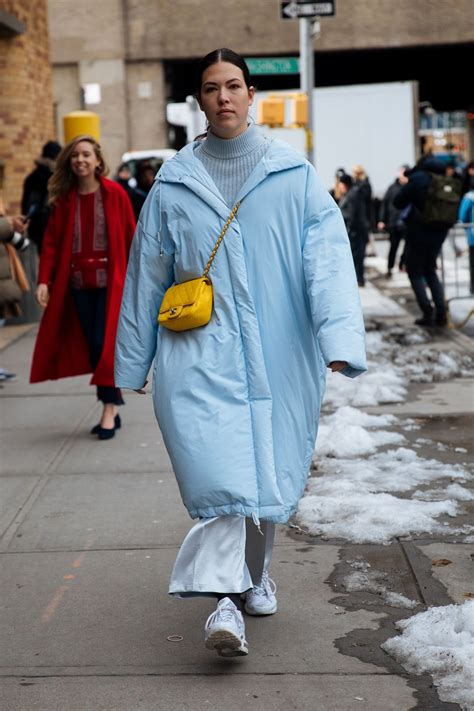 Not Even A Blizzard Could Stop New York Fashion Week Street Style ...