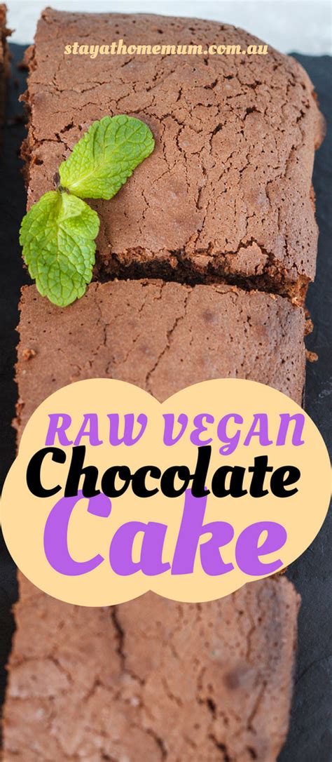 Raw Vegan Chocolate Cake