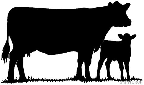 Animal - Cow and Calf | ReadyToCut - Vector Art for CNC - Free DXF Files