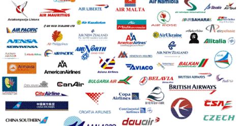 Airline Logos Of The World