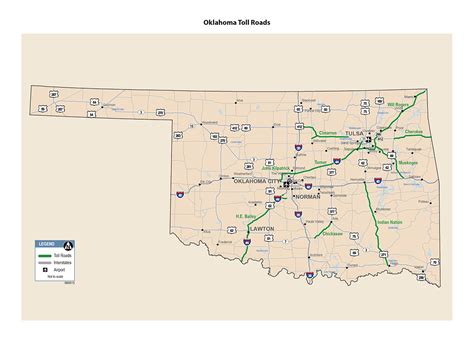 Toll Roads In Oklahoma Map