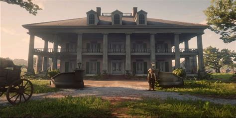 Image Shows What Real Life Braithwaite Manor from Red Dead Redemption 2 ...