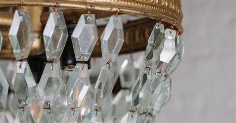 A Chandelier With Crystals · Free Stock Photo